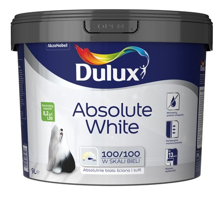dulux absolute white